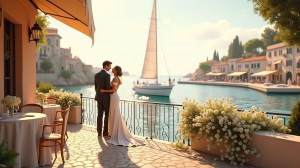 Comment créer une animation élégante pour mariage à Saint-Tropez